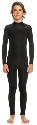 Quiksilver Boys Everyday Sessions 3/2 Back Zip Wetsuit - Black | 14