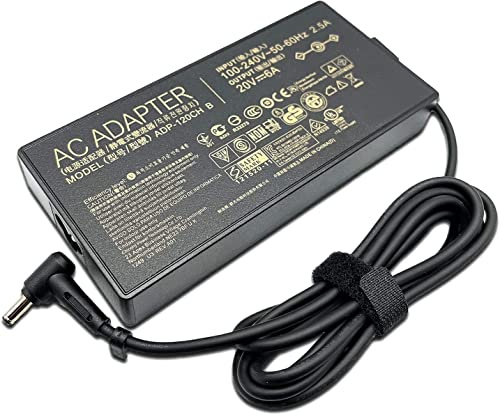 20V 6A 120W [4.5x3.0mm] AC Charger ADP-120CD B Compatible with ASUS ZenBook A17-120P2A Q546FD Q546F Q547FD Q537FD Q547F Q537 UX534FT AC Adapter Power Supply Cord (AD065G2Uz)