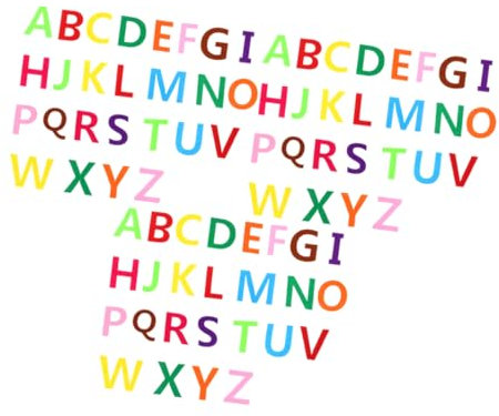 NAMOARLY 3er-set Filz-alphabet- Bastelset für Jungen und Mädchen Spielzeug Partyzubehör Kinderspielzeug Zufällige Farbe Buchstaben-ornament