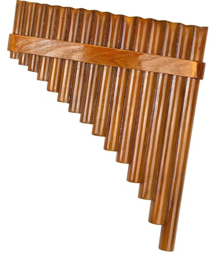 Professionelle Panflöte 1Set Pan Pipe Flute Woodwind G Key Instrument For Beginner