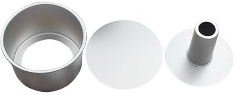 Cabilock Moldes Para Tartas Aluminio Desmontables Antiadherente Práctico Para Hornear
