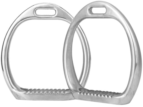Muteitt Étriers D'équitation, Selle D'étrier De Sécurité, Selle De Protection D'équitation en Aluminium Léger, Soulagement De Douleur Au Genou À Cheville