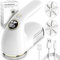 Electric Lint Remover, Rechargeable Fabric Shaver, Bobble Lint Remover with Adjustable 3 Speeds & 2 Extra Blades, LED Display/USB Charging, Fabric Shaver for Clothes/Scarf/Plush/Toys/Socks/Carpet