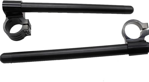 Motorcycle riser For Suzuki 50MM CNC Aluminum Motorcycle Riser Handlebar Clip-Ons Fork Handle Bars Clip Ons Motorbike Handlebar Motorcycle Handle Bar Riser(Riser Black 50mm)