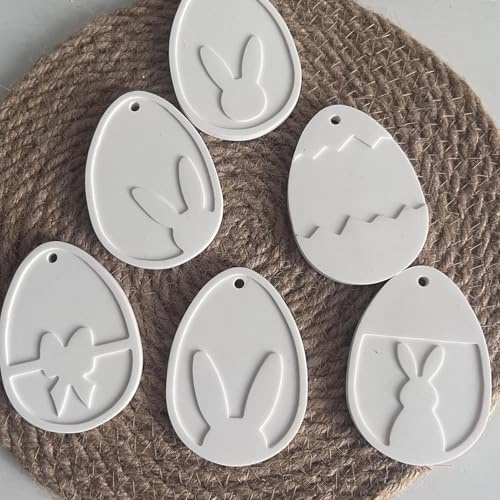Silikonformen Gießformen Ostern Anhänger, Silikonform Anhänger, Silikonform Ostern Silikonform Gießformen, Silikonform Ostern Anhänger, Anhänger Gips Zum Gießen Gießformen