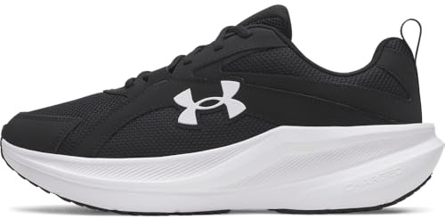 Under Armour Men's Charged Assert 11, (001) Black/Black/White, 7.5, US