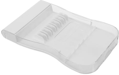 KOMBIUDA Boîte de Rangement Étanche pour Embouts de Jet Dentaire Transparent Organisateur Compact de Buses avec Couvercles Silicone Étui de Voyage Antipoussière pour Accessoires Irrigateur
