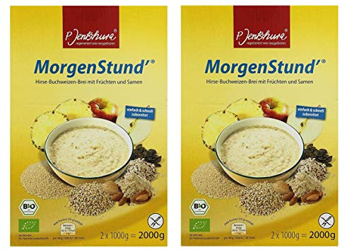 Dr. Jentschura Morgenstund Bio Hirse-Buchweizen-Brei 2x2000g
