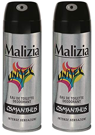 2 x MALIZIA UOMO OSMANTHUS deo 125 ml deodorantspray deodorant Edt parfym