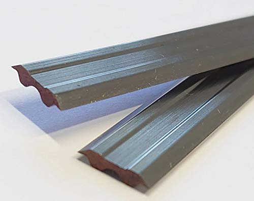 Tersa HSS Hobelmesser für System TersaMade in Germany Hohe Qualität (Hochgeschwindigkeitsstahl (HSS), 300x10x2,3mm)