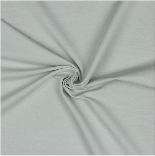 Modalstoff ab 0,5m Modal-Sweat 155cm breit elastisch Oeko-Tex Sweatstoff Meterware