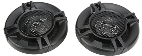 KIMISS 4 60W 2-Way Coaxial Car Speaker 4 Inch Car Audio Coaxial Speakers 4Ω 100‑22000HZ 12V Universal for Audio System Auto Accessary