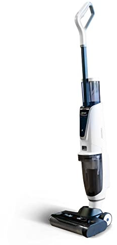 Venga! VG MV 3000 Aspirateur Laveur pour Eau et Poussière, sans Fil, Aspire et Lave, Cycle Auto-nettoyant, Maniable et Facile à Utiliser, 150 W, Blanc, 750 milliliters, 73.9 décibeles