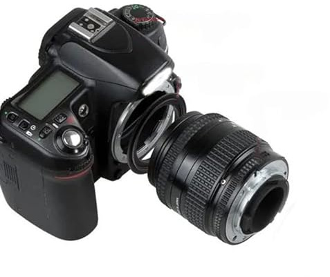 Umkehrring Ziel Bajonett kompatibel mit Canon Eos zur Montage von Zielen für Makrophotographie (67 mm)