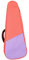 Borsa per Custodia per Ukulele in Tessuto Oxford da 26 Pollici e 27 Pollici Borsa per Trasporto per Chitarra Hawaii a 4 Corde per Tracolla Impermeabile per gli Amanti (Rosa