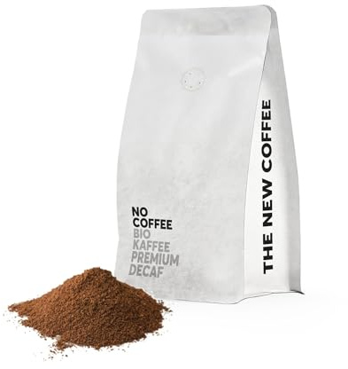 No Coffee® – Premium Decaf Coffee Bio (Kaffee entkoffeiniert gemahlen, 250g) | Mit Wasser entkoffeinierte Kaffeebohnen | Koffeinfreier Kaffee gemahlen | Entkoffeinierter Kaffee gemahlen