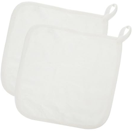HAPINARY 2 Quadratische Babywaschlappen Gesichtswaschlappen Kleine Handtücher Für Reisen Und Täglichen Gebrauch Hohe Wasseraufnahme