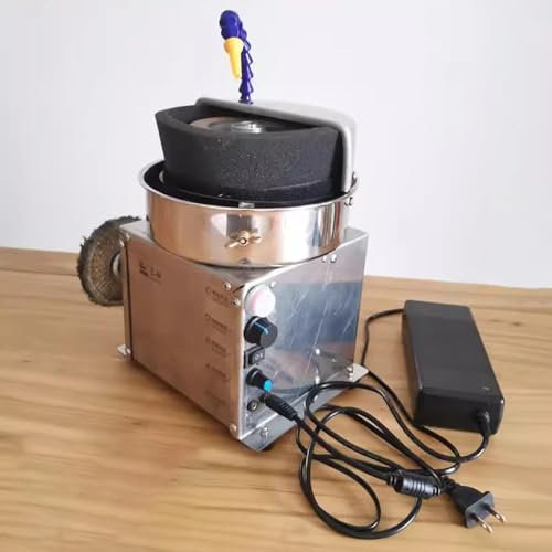 LeTkingok Affilacoltelli Elettrico Multifunzionale, Mola Diamantata 1000# Raffreddata Ad Acqua Lucidatrice per Affilare Smerigliatrice Da Tavolo