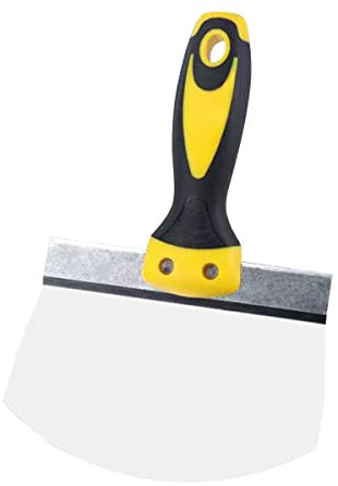 Lobamop Pelle à enduire en acier inoxydable pour peinture murale - Spatule - Spatule - Outil de construction