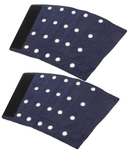 DOITOOL Eins Robuste Armstulpen Aus Denim Und Stahl Für Industrieschutz Schnittfeste Armschutzstulpen Mit Verstellbarem Design Schützende Ärmel Für Und Bei Anspruchsvollen Arbeiten