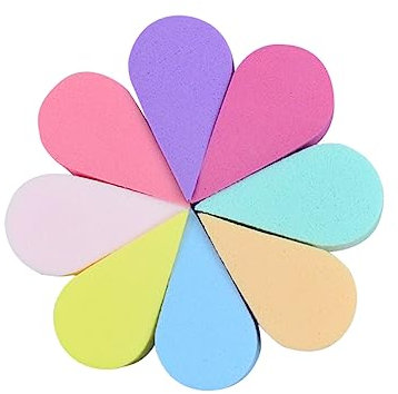 Petal Facial Cleaning Sponge Puff 8pcs Sponge for Makeup Removal