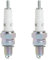 EuAcesry 2pcs CR7HSA/C7HS Bujía Reemplaza, Bujias Coche Gasolina, Bujía F6RTC/C7HS Sustituye