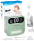 eSynic Aspiratore Nasale Elettrico per Neonati, 9 Livelli di Aspirazione Regolabili, LCD Aspira Moccio 15ml per Bambini Ricaricabile Type-C con Cassetto e Luce, 2 Becchi in Silicone Lavabile - Verde