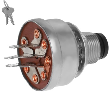 HEMOTON Interruptor De Arranque para Cortacésped Interruptor De Encendido Eléctrico Repuesto para Tractor para Mantenimiento De Césped