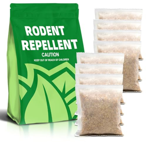 ADMUIPL Répulsif à Rats, Piège à Ultrasons Contre Les Rongeurs, Répulsif Ultrasonique pour Souris et Rats, Répulsif Contre Les Souris pour Intérieur et Extérieur-8P