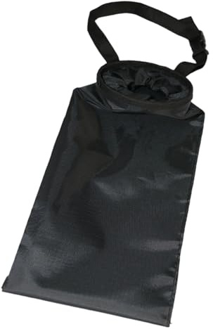 KMGDM Bolsa de basura ajustable con gancho para coche con tela de poliéster a prueba de fugas para almacenamiento en el respaldo del asiento del vehículo y montaje en puerta