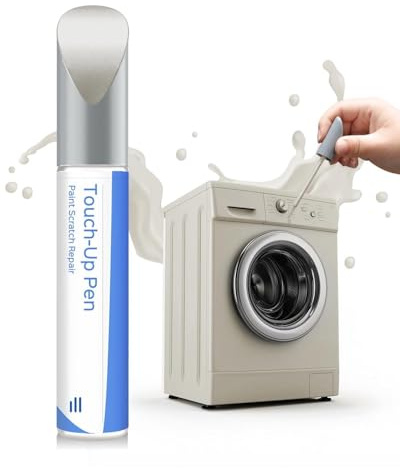 PARTS4EV Appliance Touch Up Paint Compatible with Whirlpool - High Gloss Touch Up Paint Pen for Refrigerators, Washers, Dryers, Dishwashers, Micro-wave oven and Other Appliance-Biscuit（4392899）