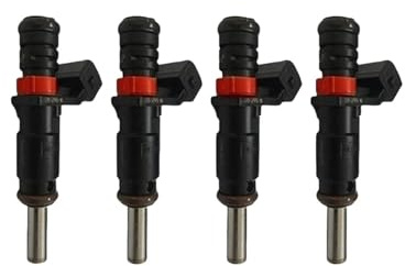 4pcs N43 N46 B20 Fuel Injector Set 13537561277 7561277 Compatible With BMW 3/5 Series E81 E87 116i 120i 320i E90 E84 316i 320i 7561277 2.0L