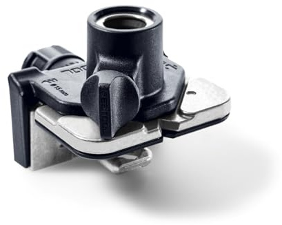 Festool Bohrschablone BS-KV D15 | Bohrführung Ø 15 mm – Plattendicke 18–28 mm – kompatibel mit DOMINO Verbindungsbeschlag D 8 mm