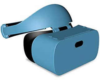 SMSOM Casque VR - Lunettes de réalité virtuelle Universelle pour Enfants et Adultes avec Doux et Confortable Nouveaux Lunettes VR VR Tout-en-Un VR VR Goggles