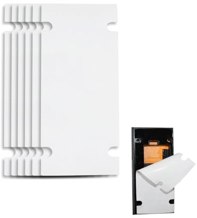 TEKCAM Double Sided Tape No Drill Doorbell Mount Compatible with Ring Battery Video Doorbell, 6 Pack Strong Adhesive Sticky Pad Video Doorbell Mounting Tape