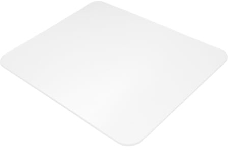 SOPOTUTU 2PCS Transparent Glass Mouse Pad Slip Smooth Surface for Gaming and Office Use Easy to Clean Non Slip Design Desk Accessory for Laptop and Computer