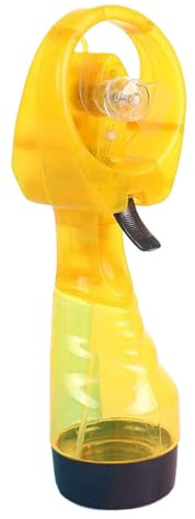 Wassernebel-Sprühventilator, Handventilator mit Wassernebel-Spray, Handkühlgerät/tragbar, 350 ml Tank für Gartenarbeit, Wandern, Camping, Joggen, Angeln, Outdoor-Sport