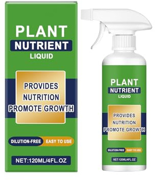 Alimento Líquido Para Plantas | Fertilizante Líquido En Spray Para Plantas | Natural 120Ml Para Flores, De Interior, Y Jardín Con Accesorios De Crecimiento