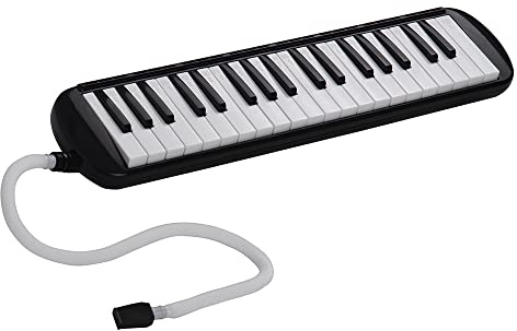 Irfora 37 Keys Melodica Klavierstil Keyboard Harmonica Mund Organ mit Mundstück Reinigungstuch Carry Hülle für Anfänger Kinder Musical