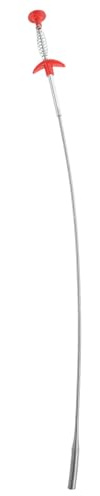 IWOWHERO Herramienta Tubo de Resorte de Acero Inoxidable de Agarre Flexible y Material Pp para Eliminar Obstrucciones Fácilmente para Limpieza de Desagües y Fregaderos