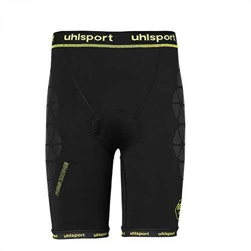 uhlsport herr shorts Bionikframe UnPadded Short Schwarz/Fluo Gelb Small