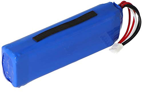 Akku kompatibel mit JBL Charge 3 Akku GSP1029102A 3,7 Volt 6000mAh Li-Ion Akku, Polung beachten, Stecker ca. 10mm x 7 x 4mm