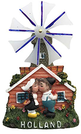 3D Holland Windmühle Kühlschrank Kühlschrankmagnet Tourist Souvenirs Handmade Harz Handwerk Magnetischen Aufkleber Home Küche Dekoration Reise Geschenk