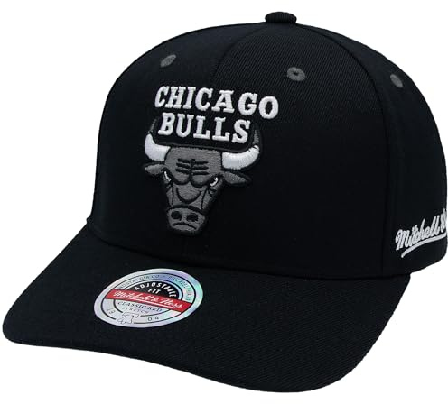 Mitchell & Ness Curved Classic Red Snapback - Eazy B&W