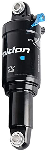 MTB Fahrrad Luft Hinterrad Stoßdämpfer 165mm 190mm 200mm DH/XC/AM Fahrrad Hinterradaufhängung Stoßdämpfer Hydraulische Sperrdämpfung Einstellbarer Rückprall Aluminiumlegierung ( Size : 165mm*580lbs Bl