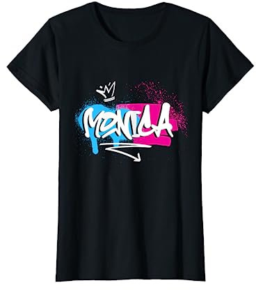 Mujer niñas Idea de regalo divertido humor nombre para Monica Camiseta