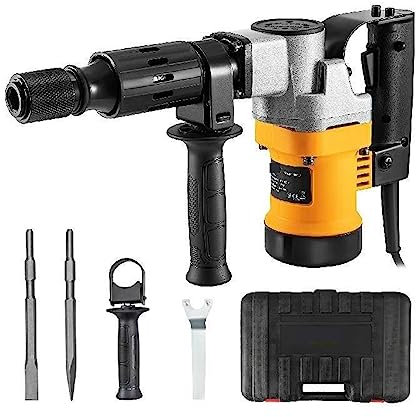 PAKJEL 1050W Marteau perforateur Rotatif Max Forage 17mm SDS Plus démolition Marteau-piqueur Bricolage électrique Bois béton perforateur