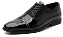 QUEEN HELENA Moccasini Eleganti Lucidi Scarpe Basse Leggere Uomo U1803 (Nero, Sistema Taglie Calzature EU, Adulto, Uomo, Numero, Media, 40)
