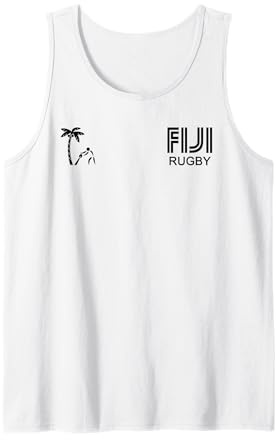 Maglietta da uomo Fiji Rugby per giocatori di rugby Canotta