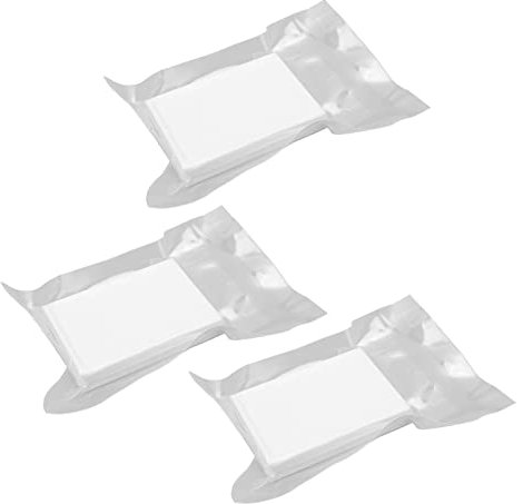 Nimomo Komprimierte Gaze aus Baumwolle, kurvig, 11,4 cm x 4,1 m, sterile Baumwoll-Gaze-Schwämme für Zuhause und Außenbereich, 3 Stück